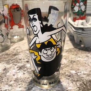 Pepsi Boris & Natasha collector glass cup